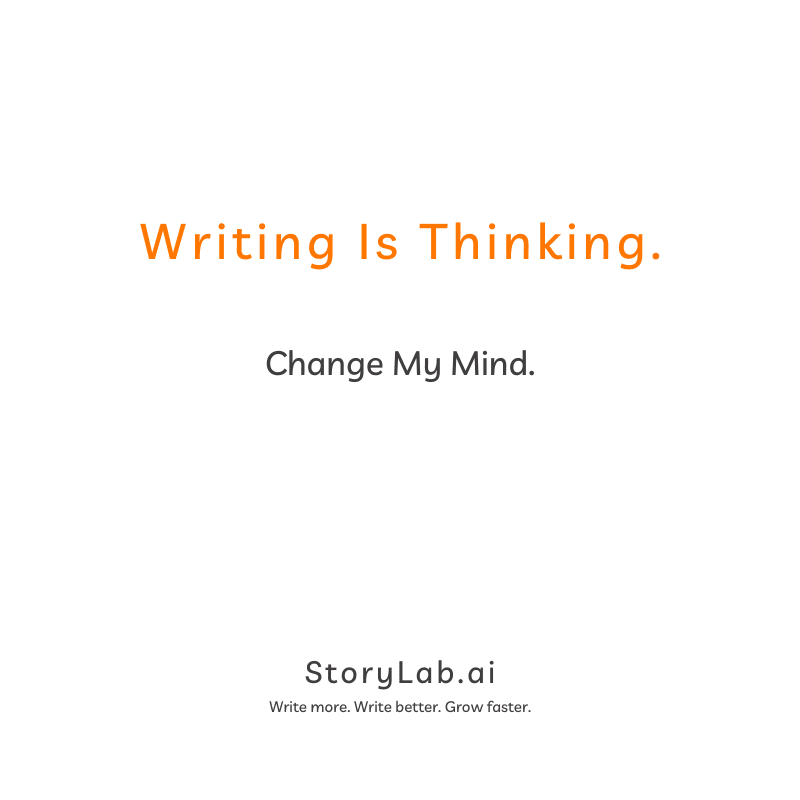 Writing is Thinking