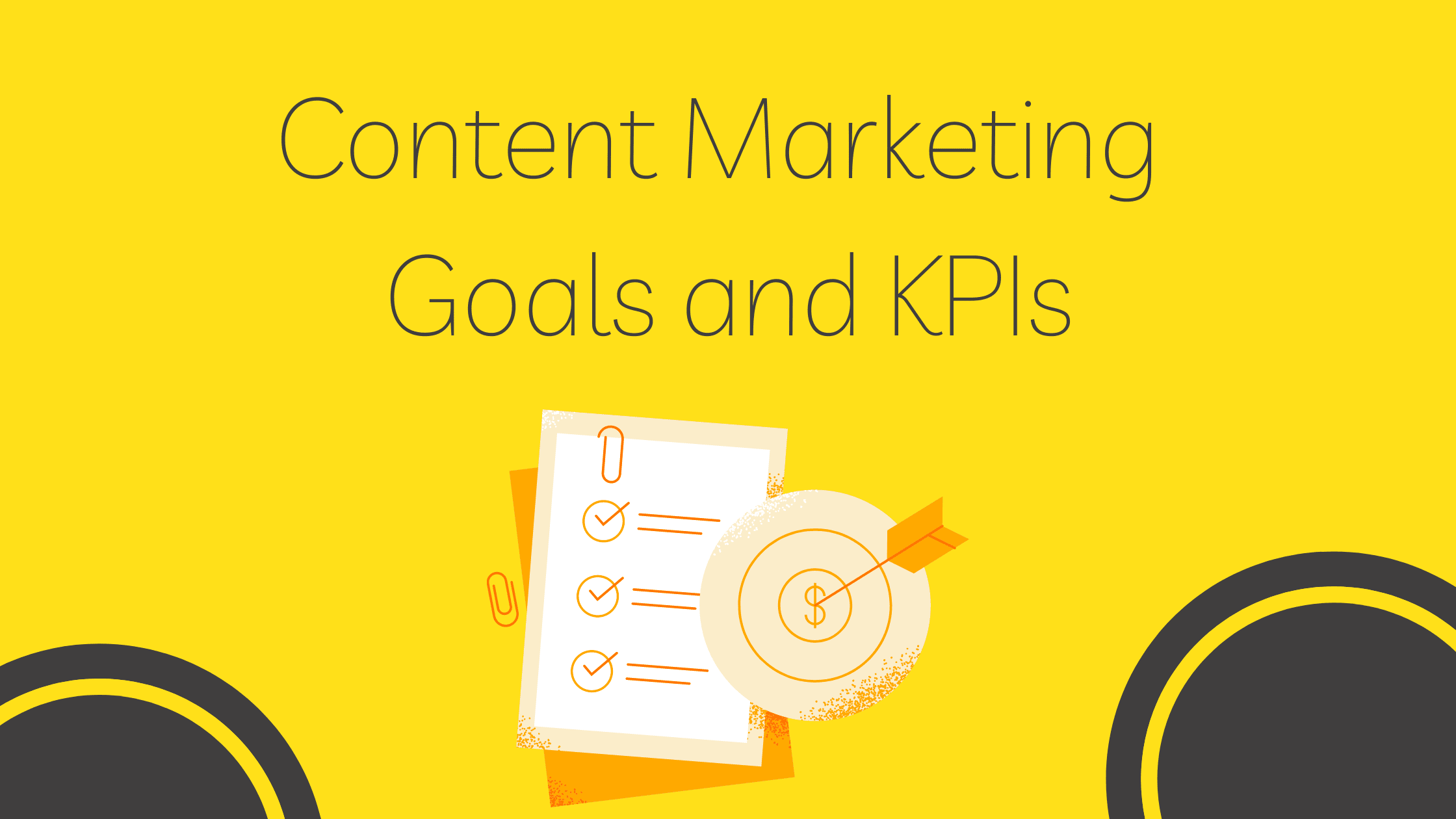 Objetivos de marketing de contenidos y KPI