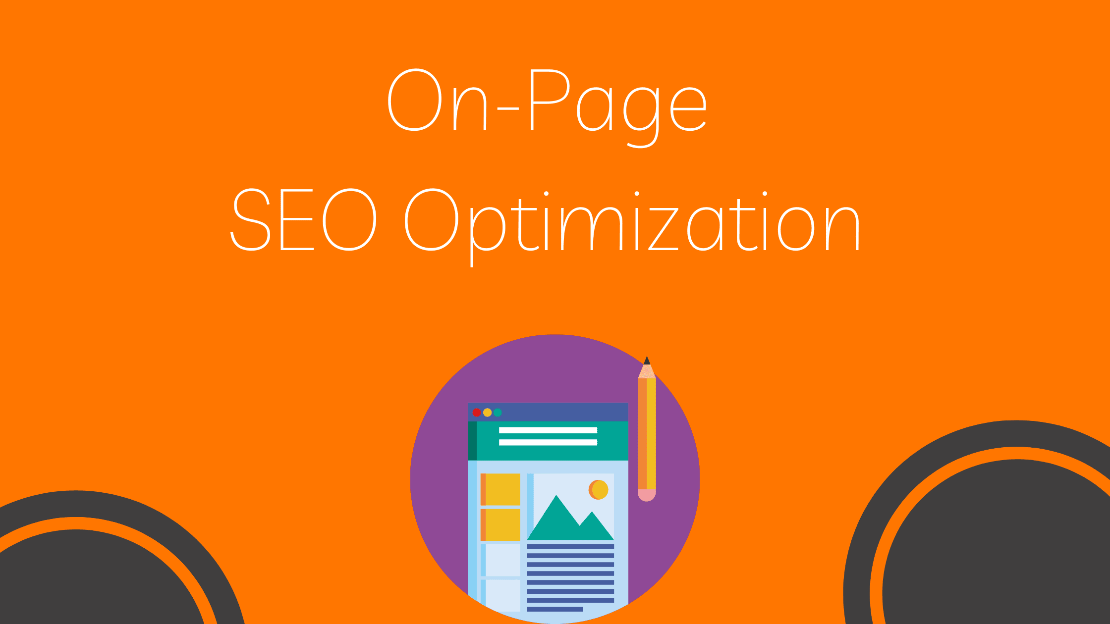 Optimisation SEO sur la page