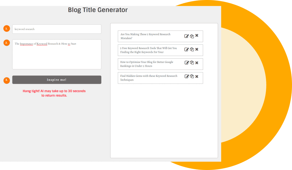 reformular tags de título com ai para experimentos de SEO