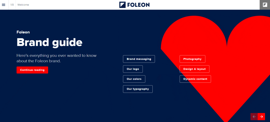 Brand Style Guide Example Foleon