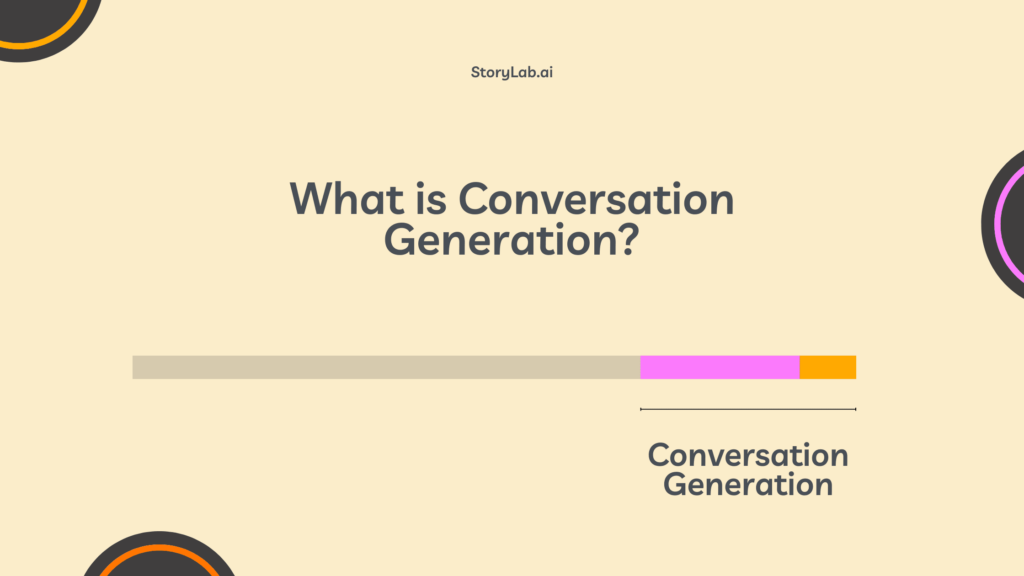 ¿Qué es la generación de conversaciones?