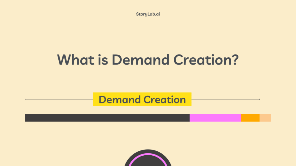 ¿Qué es la creación de demanda?