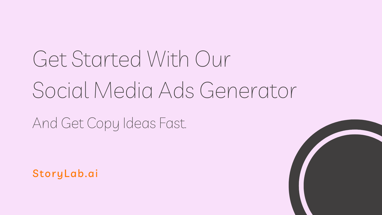 AI Social Media Ad Copy Generator. ROI Ad Copy [Start Free]