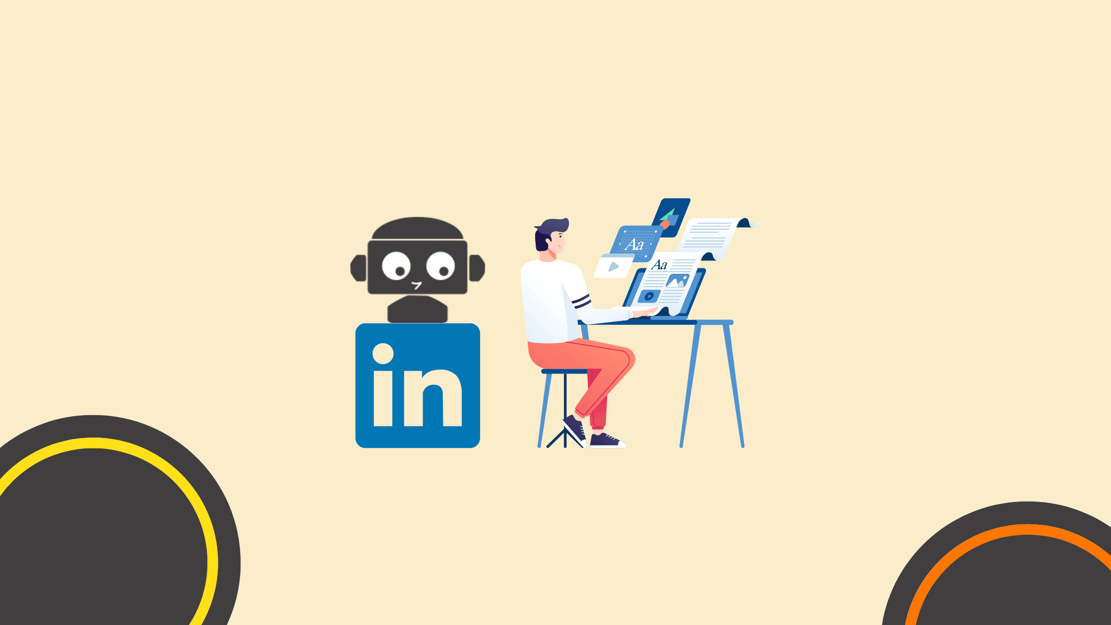 Outils d'IA pour créer plus et mieux de contenu LinkedIn