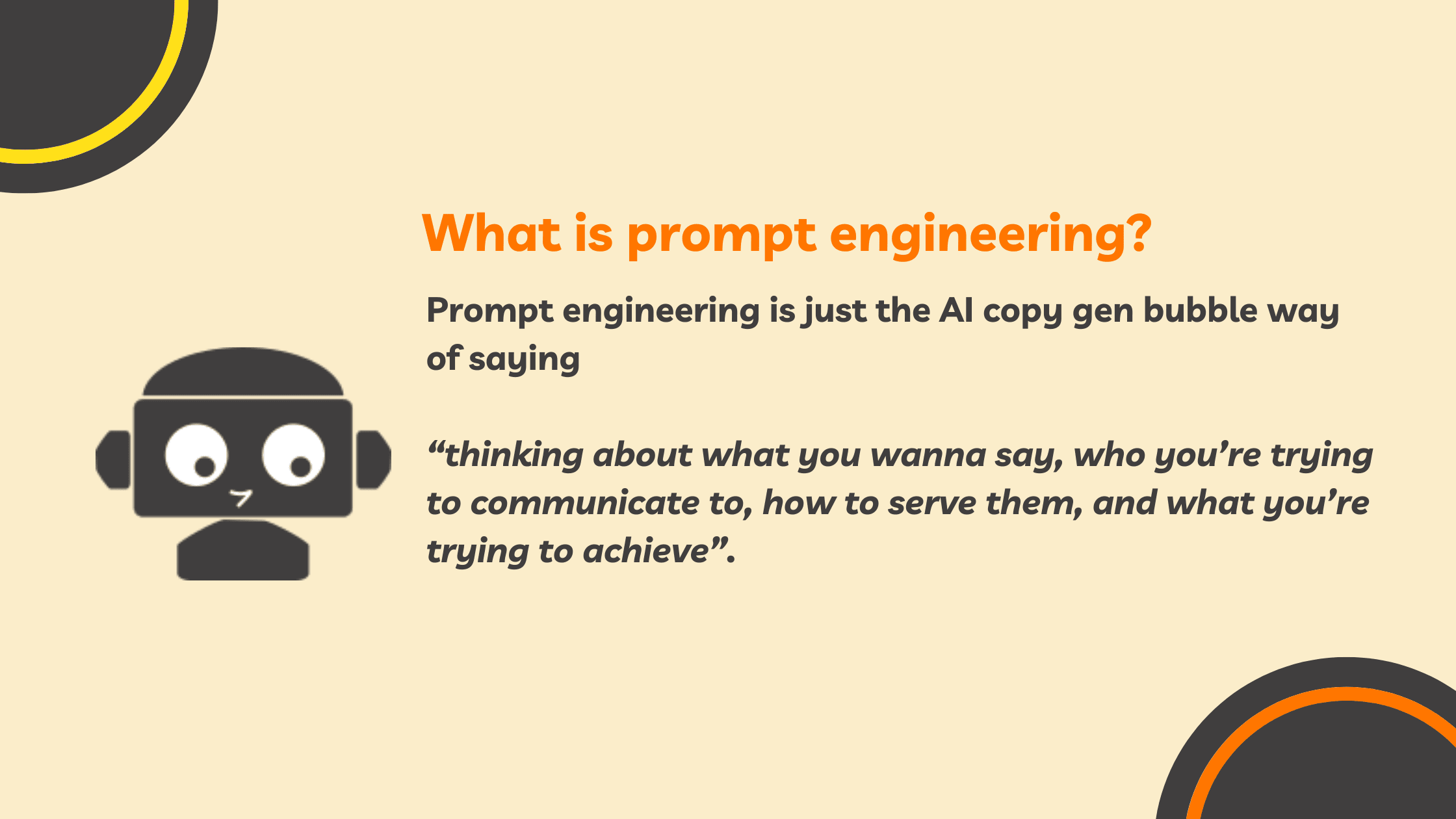 What is prompt engineering