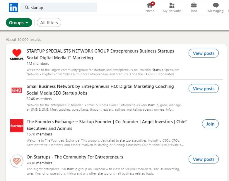 How to Find Best Startup LinkedIn Groups