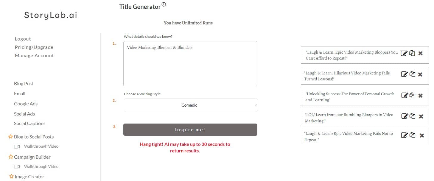 AI YouTube Video Idea Generator [Start for Free]