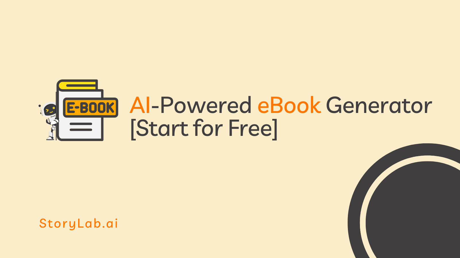AI eBook Website Builder to Create an eBook Website for Free