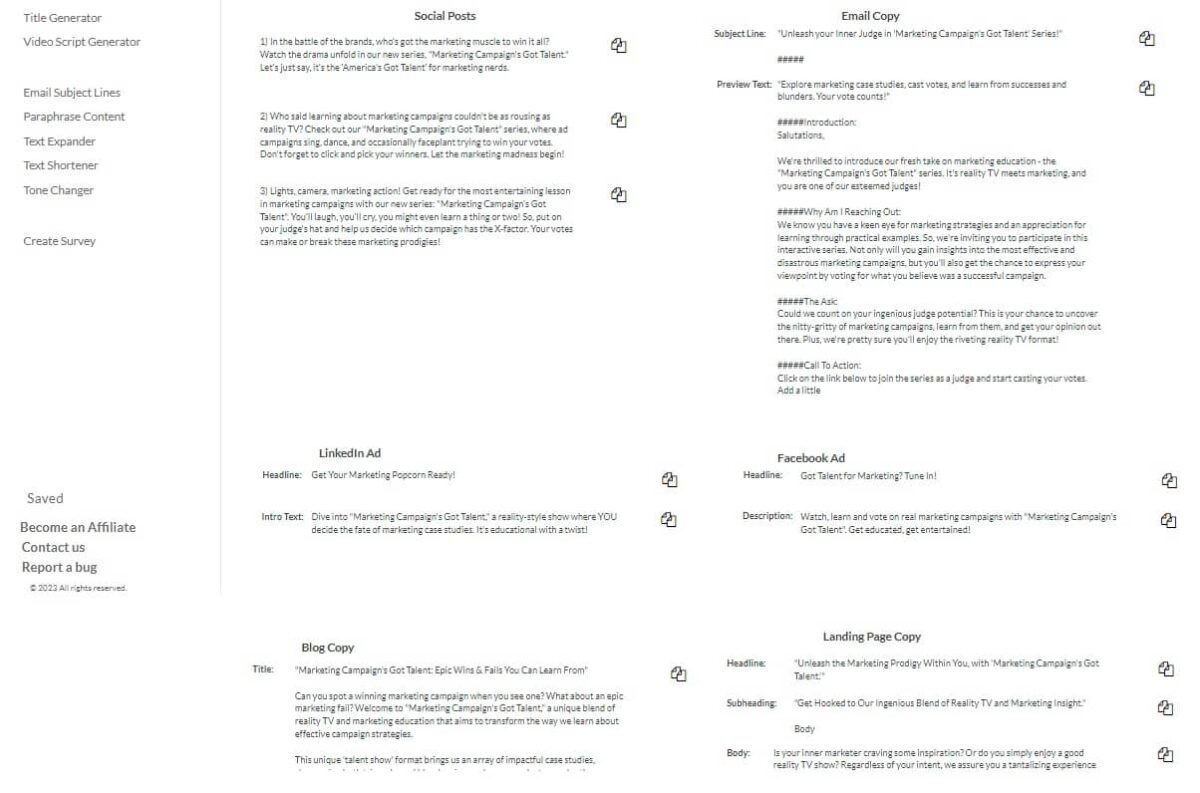 Ai Campaign Builder Generator Tool Multi Channel Start Free