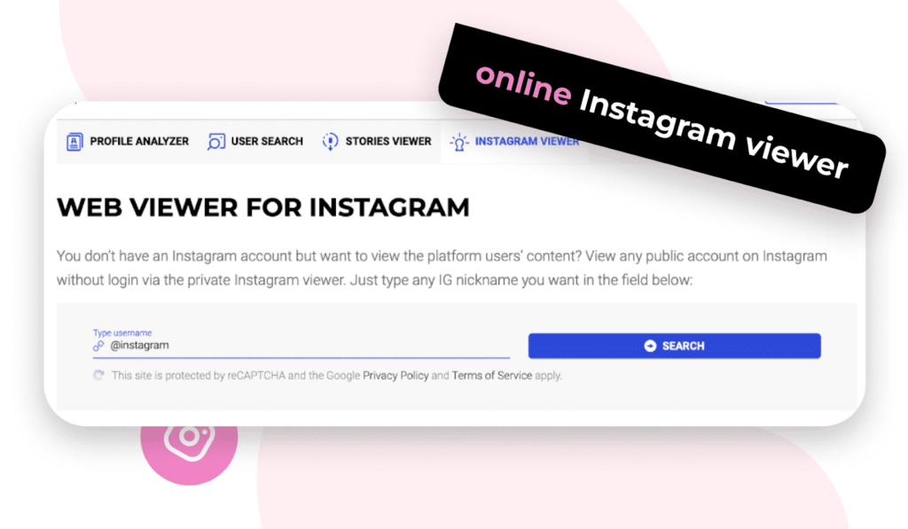 Using an Online Instagram Viewer