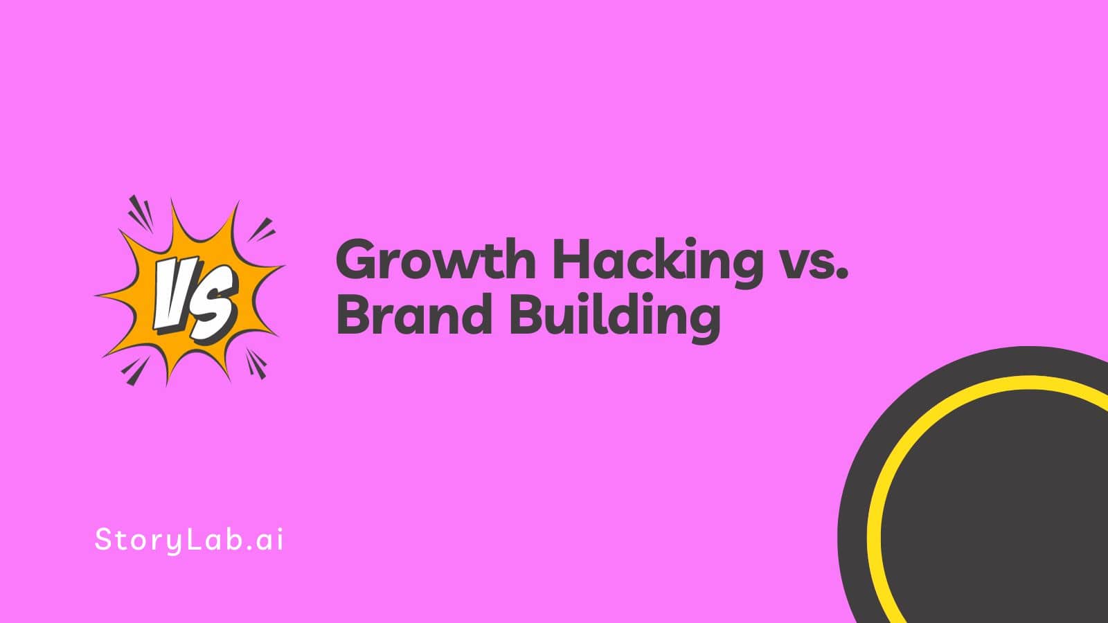 Growth Hacking vs. Brand Building