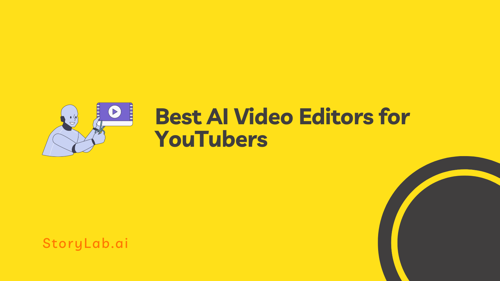 Meilleurs éditeurs vidéo IA pour YouTubers