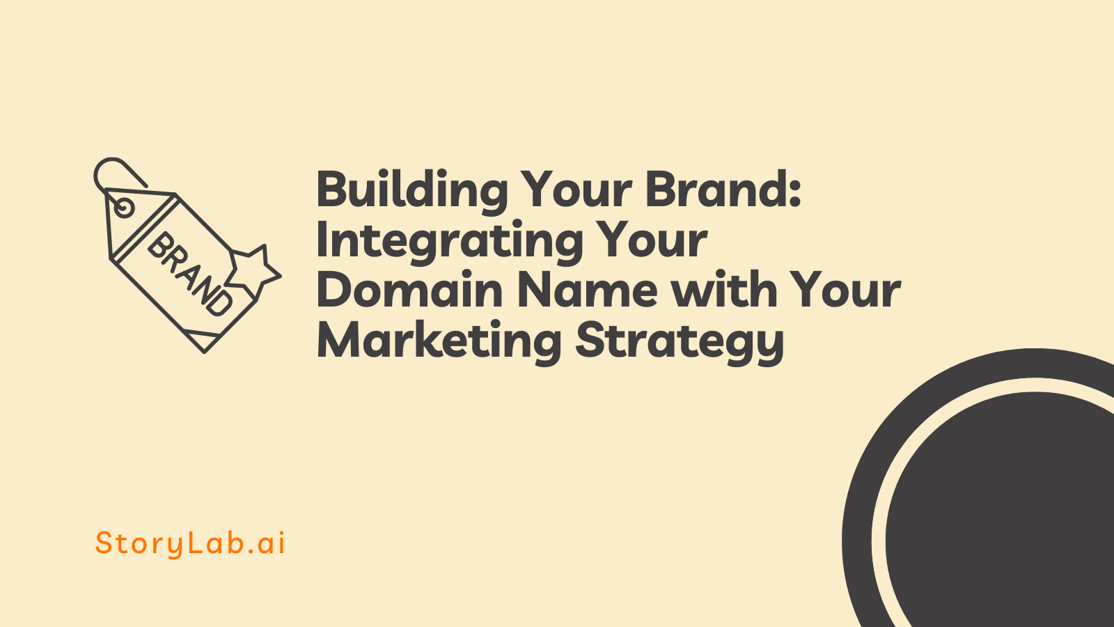 Construindo sua marca Integrando seu nome de domínio à sua estratégia de marketing