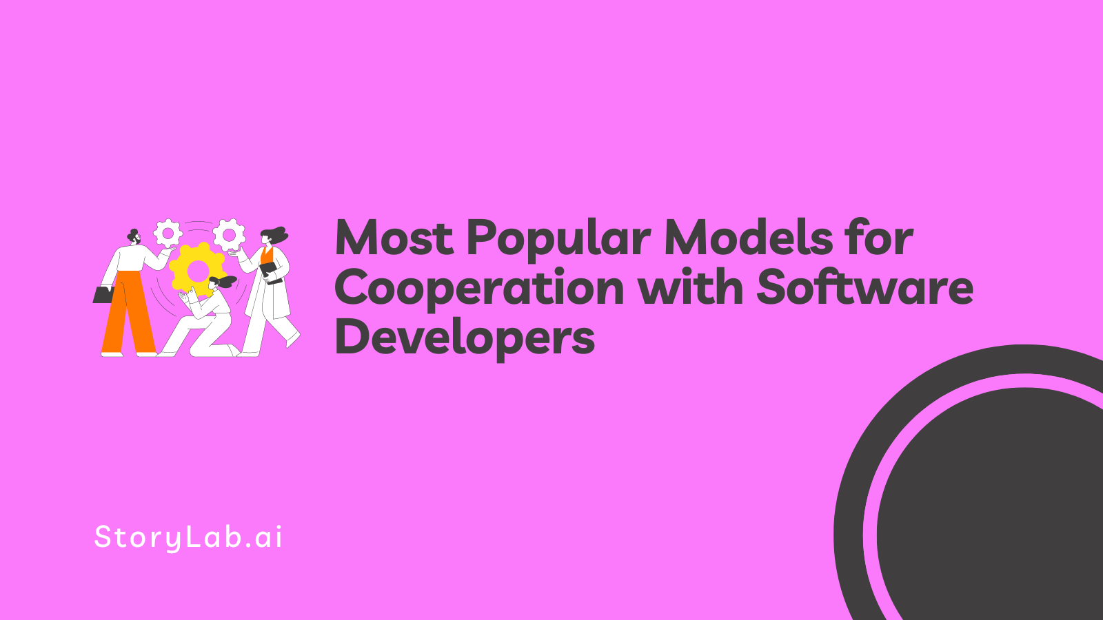Modelos mais populares para cooperação com desenvolvedores de software