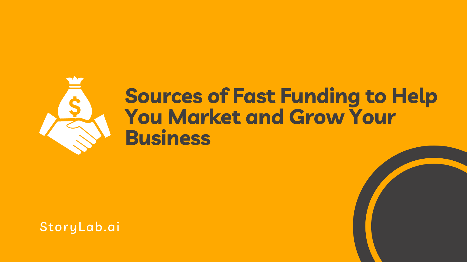 Fuentes de financiación rápida para ayudarle a comercializar y hacer crecer su negocio