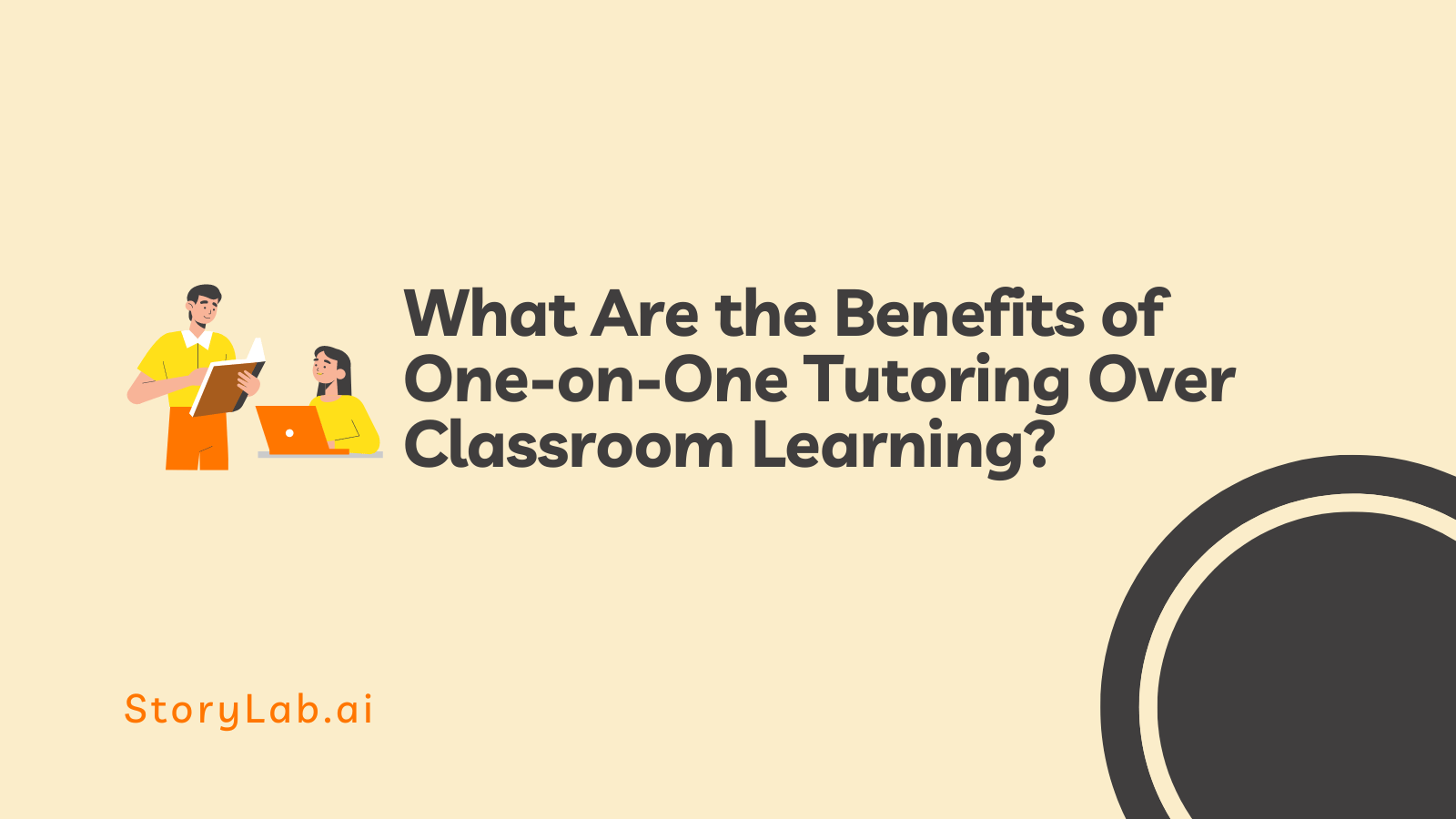 Quais são os benefícios da tutoria individual em relação ao aprendizado em sala de aula
