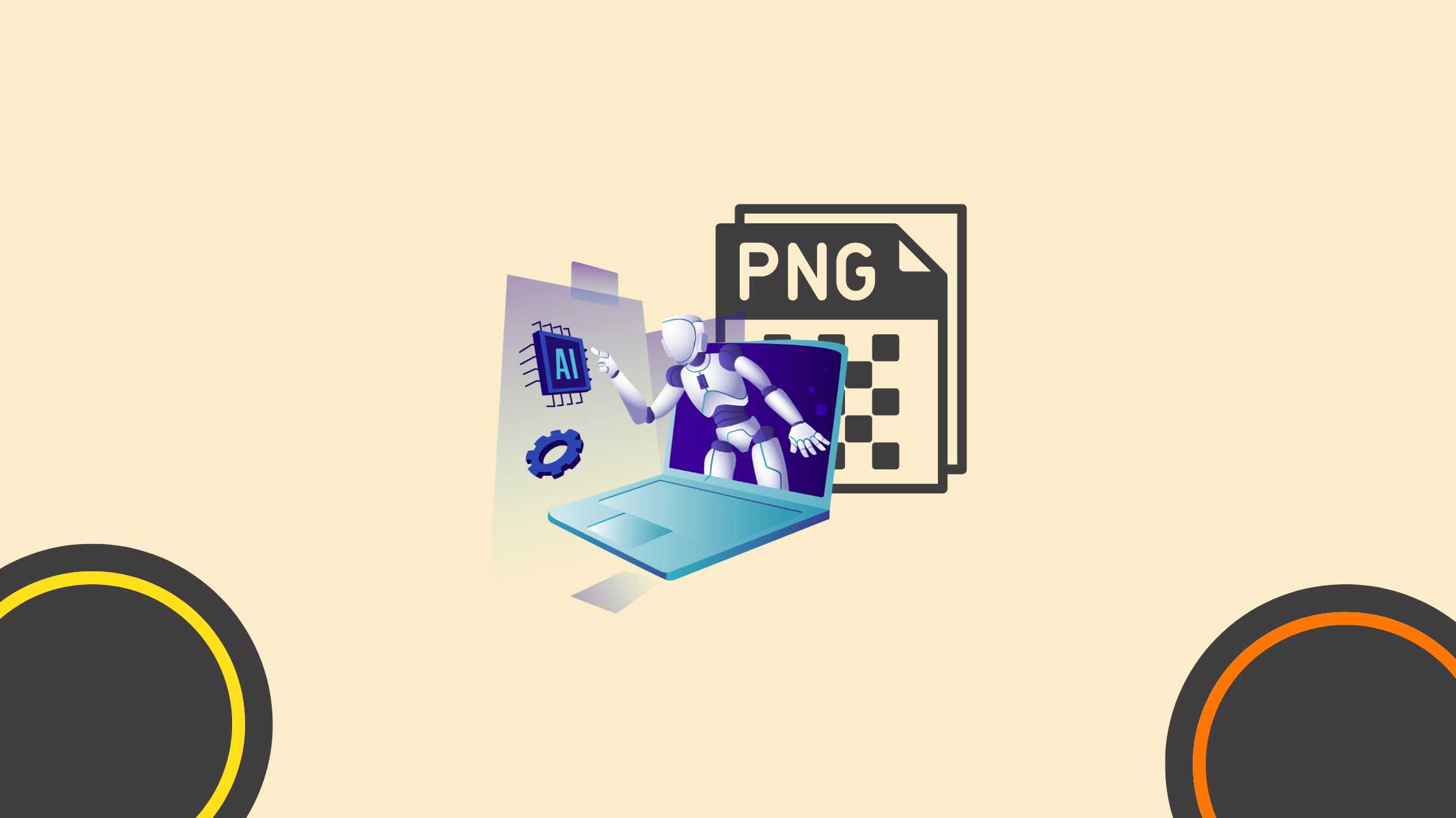 ¿Qué es un generador de iconos AI PNG?
