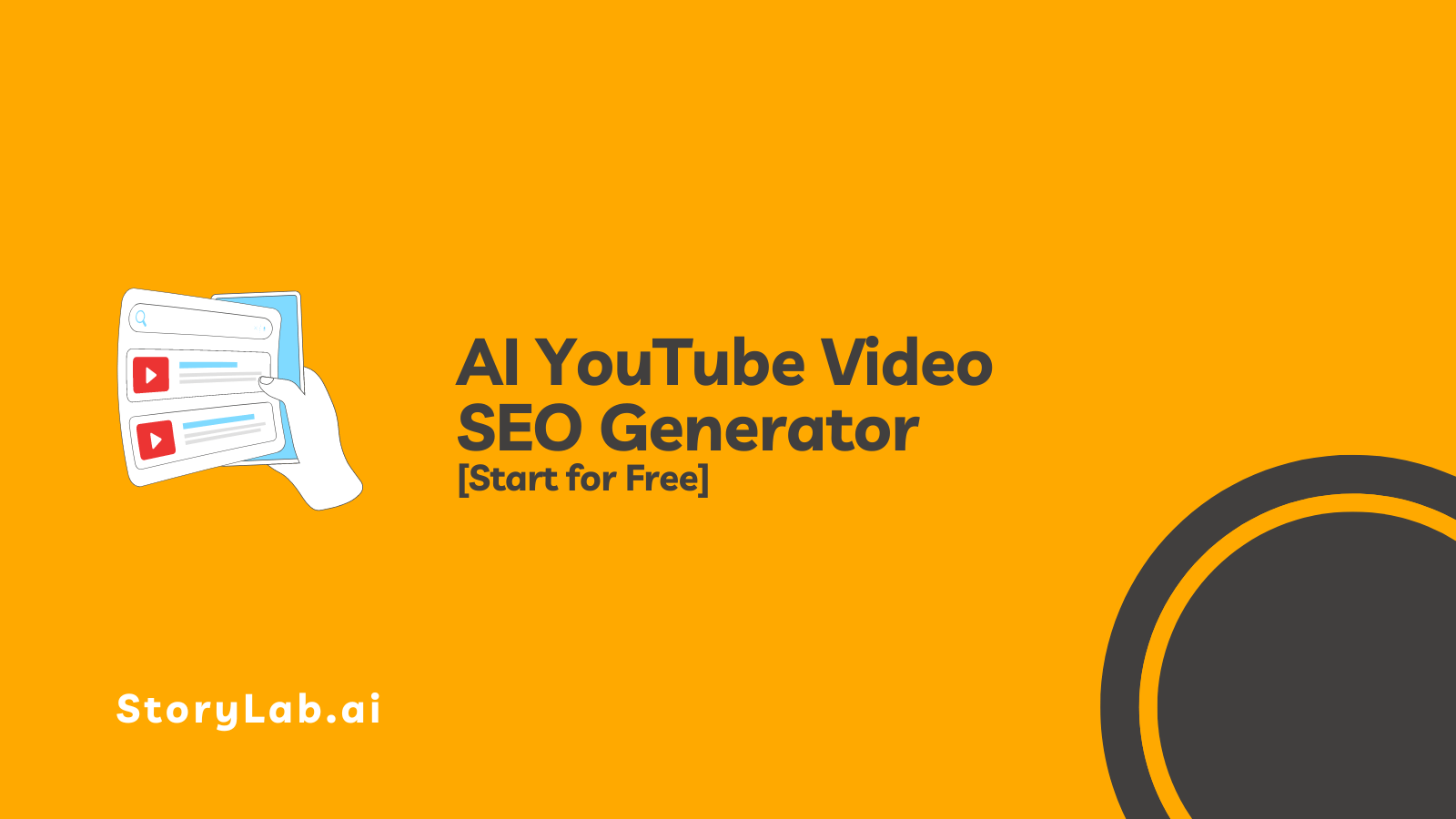 AI YouTube Video SEO Generator - Optimize Videos [Start for Free]