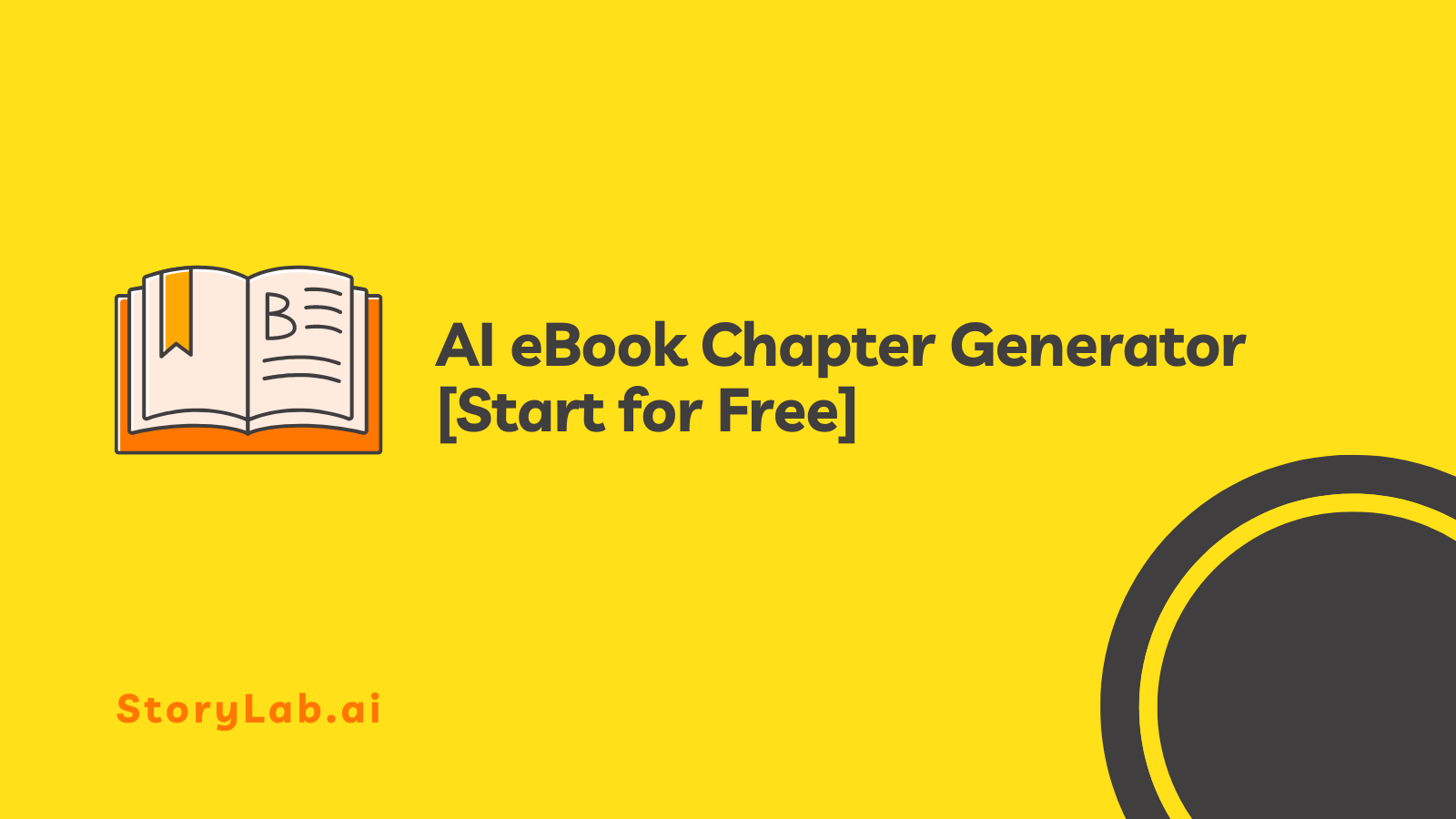 AI eBook Chapter Generator - Create Unique Chapters [Free Trial]