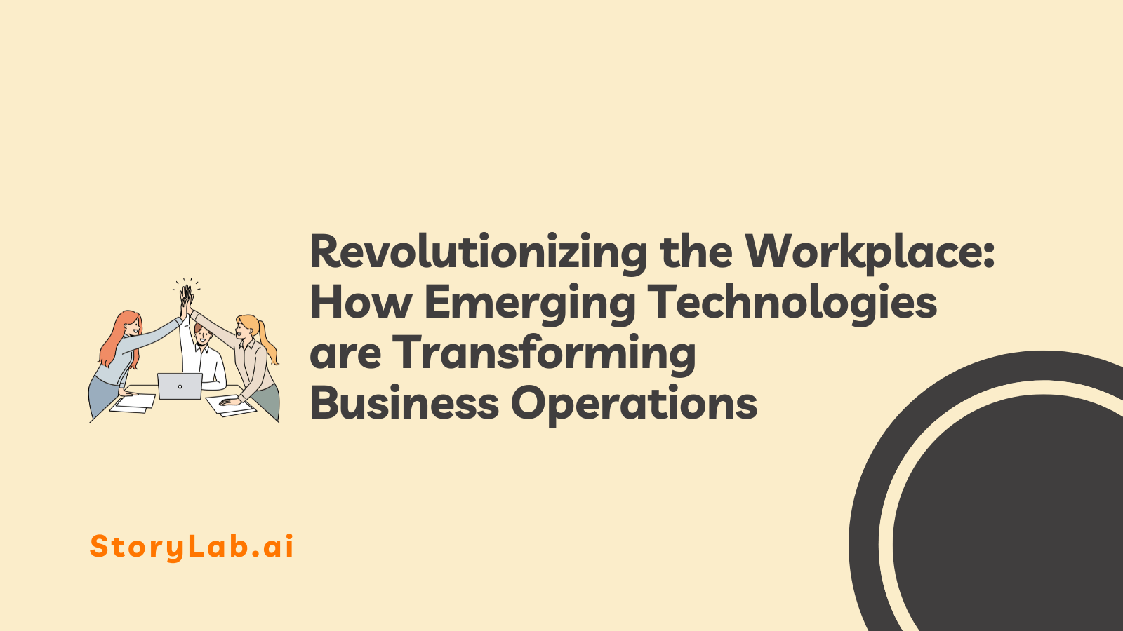 Révolutionner le lieu de travail Comment les technologies émergentes transforment les opérations commerciales