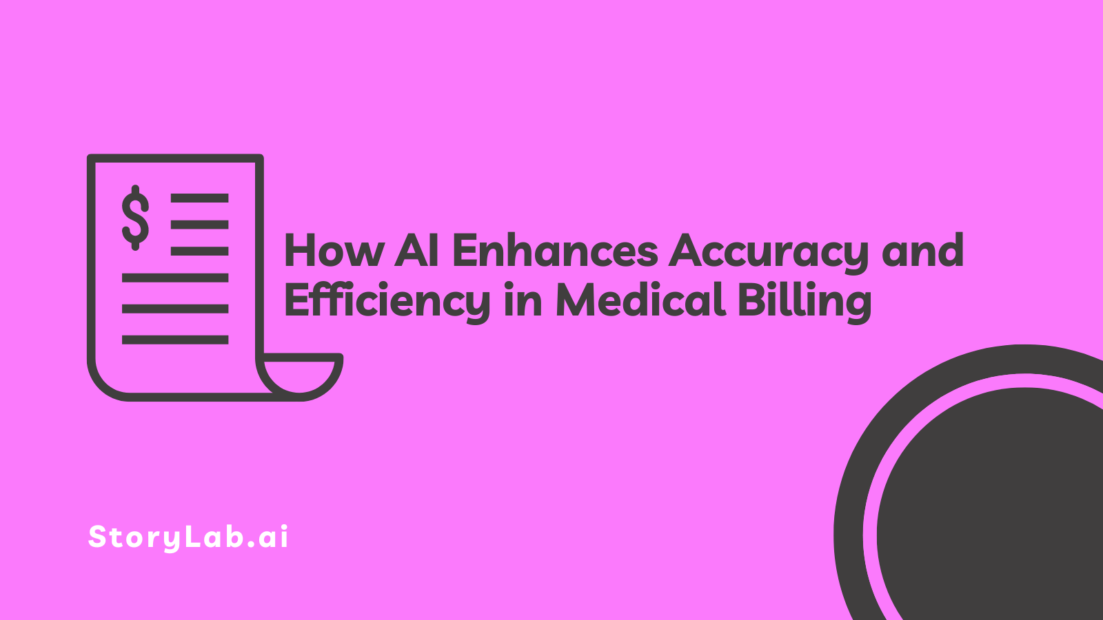 In che modo l'intelligenza artificiale migliora la precisione e l'efficienza nella fatturazione medica