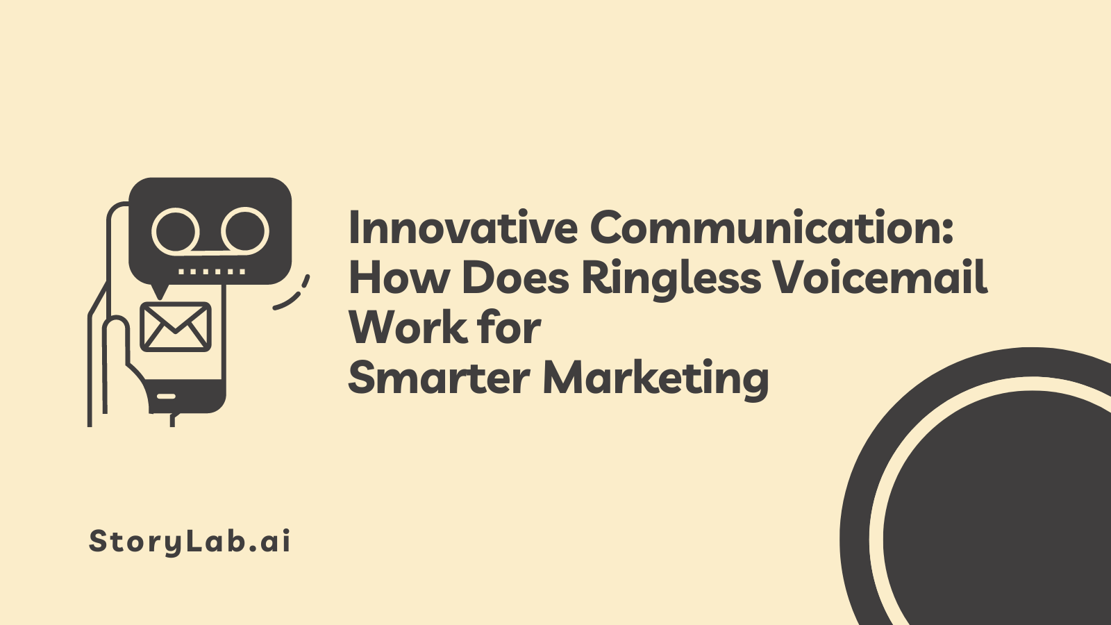 Innovative Communication How Does Ringless Voicemail Work for Smarter Marketing