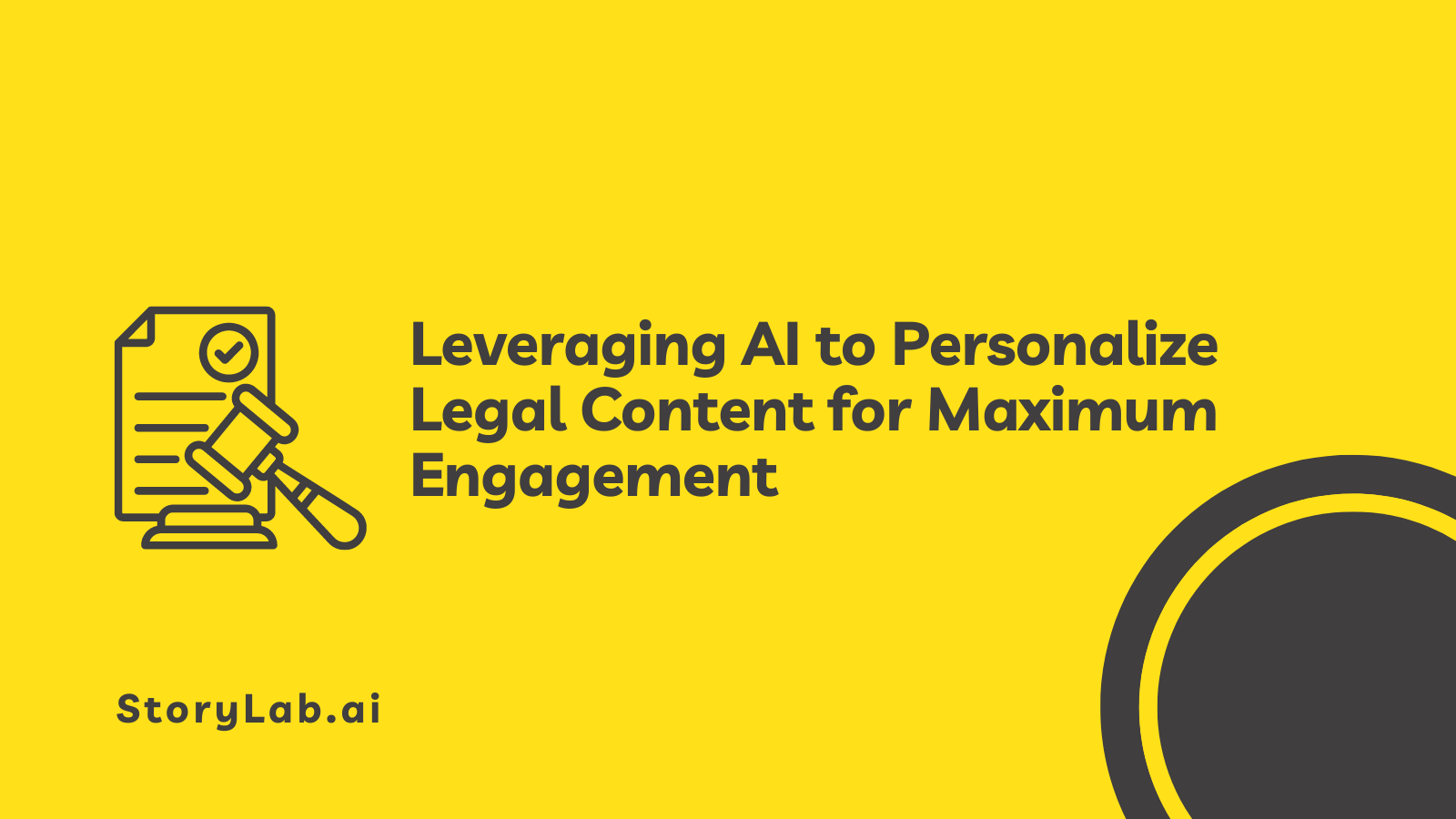 Leveraging AI to Personalize Legal Content for Maximum Engagement