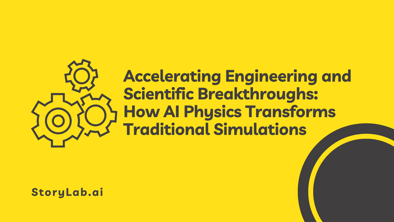 Accelerating Engineering and Scientific Breakthroughs: How AI Physics Transforms Traditional Simulations