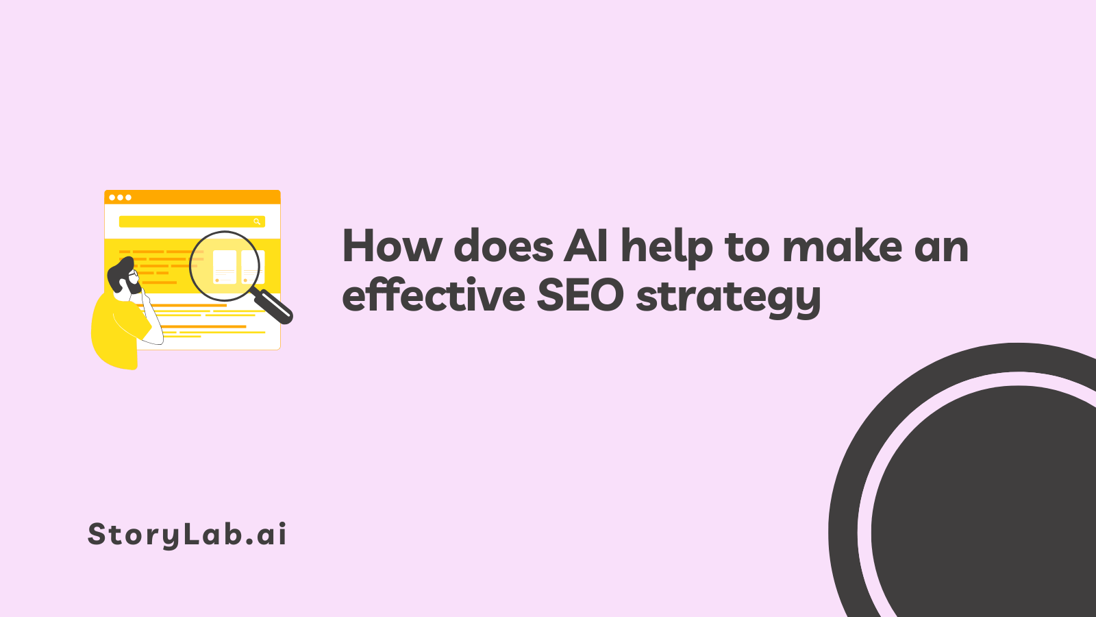 How does AI help to make an effective SEO strategy