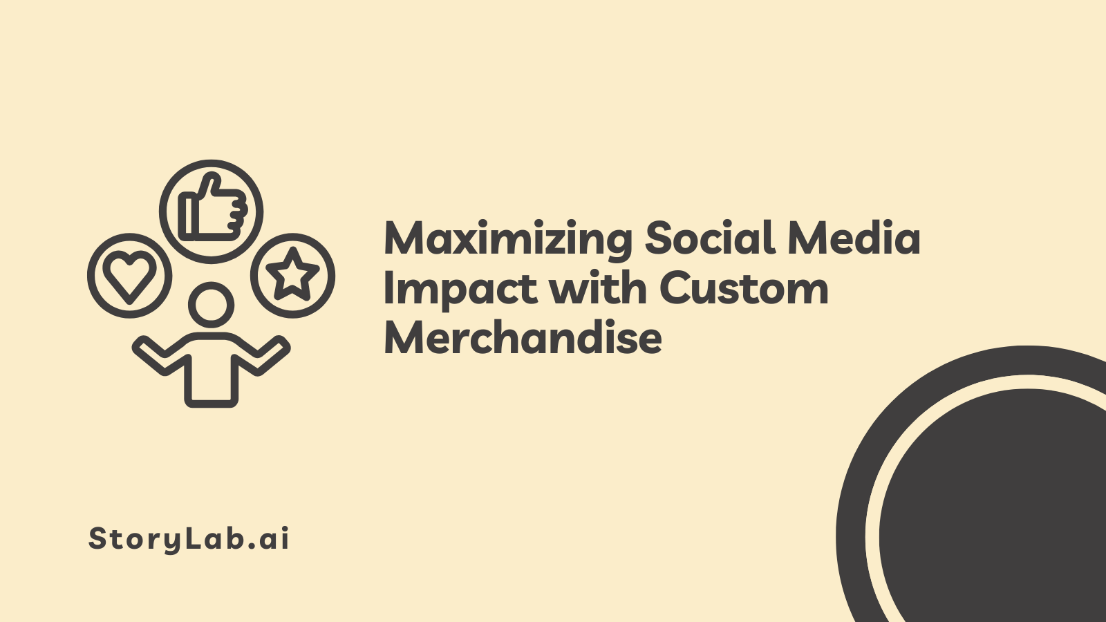 Maximizing Social Media Impact with Custom Merchandise