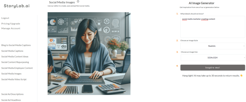 AI Social Media Image Generator - Effective Visuals [Start Free]