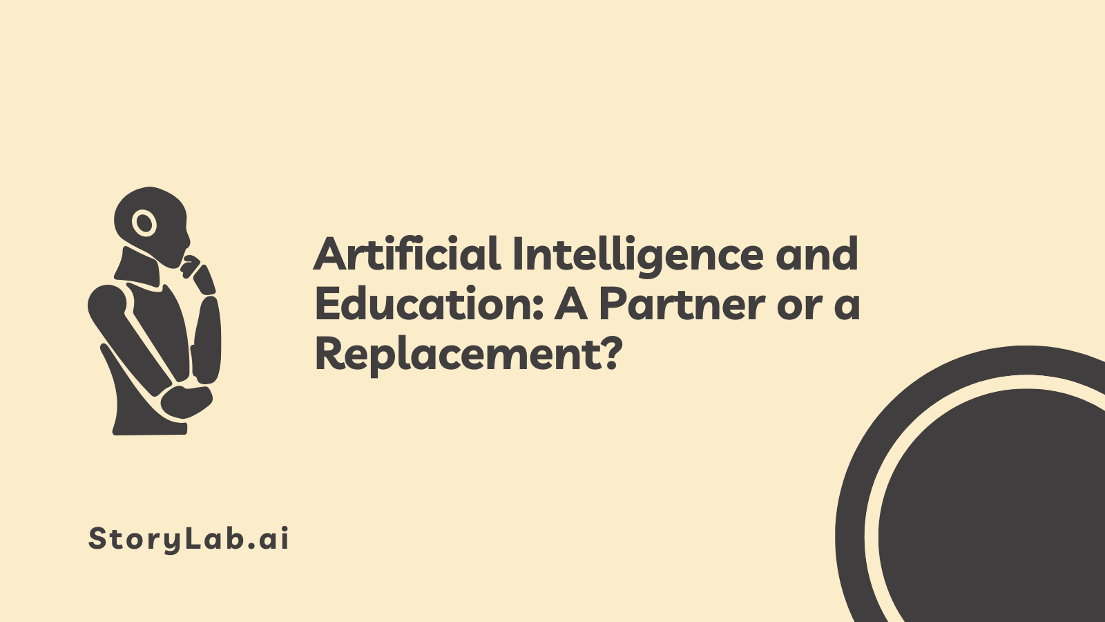 Artificial Intelligence and Education: A Partner or a Replacement?