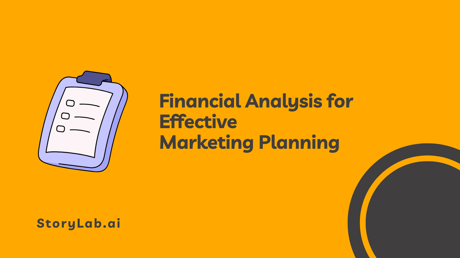 Financial Analysis for Effective Marketing Planning