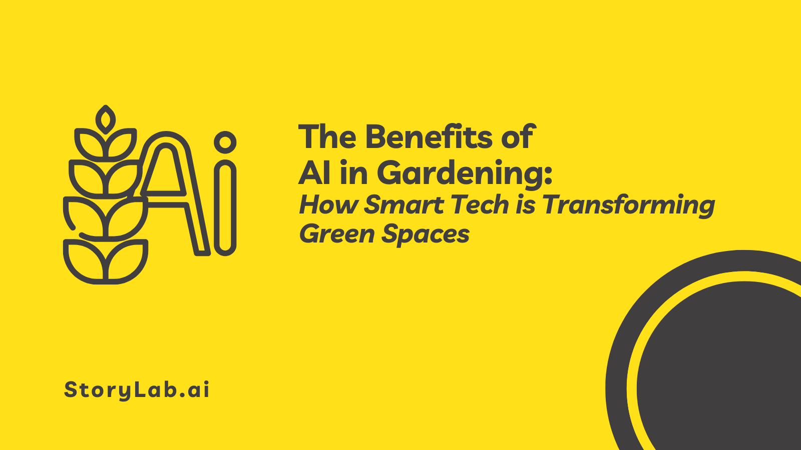 The Benefits of AI in Gardening How Smart Tech is Transforming Green Spaces