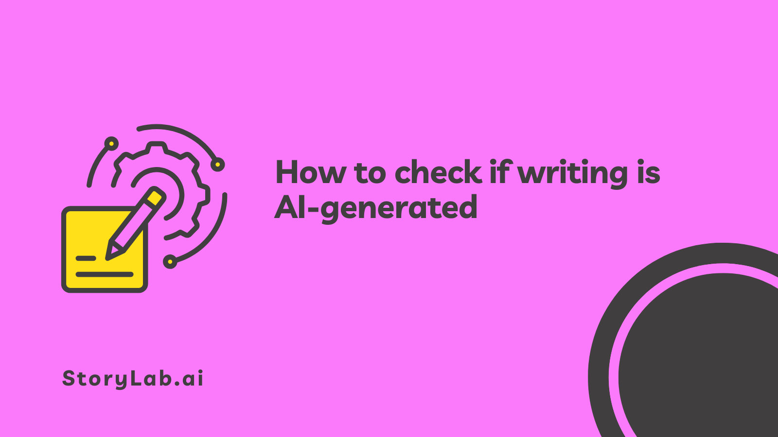 How to check if writing is AI-generated