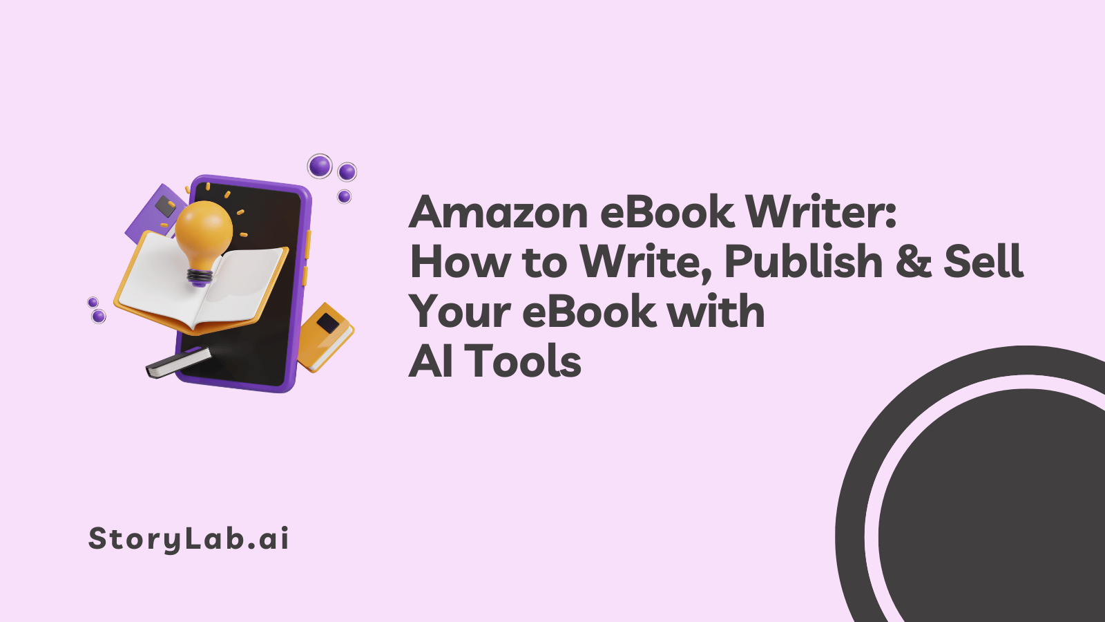 Amazon eBook Writer: How to Write, Publish & Sell Your eBook with AI Tools