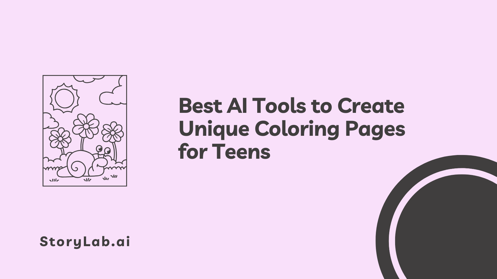 5 Best AI Tools to Create Unique Coloring Pages for Teens