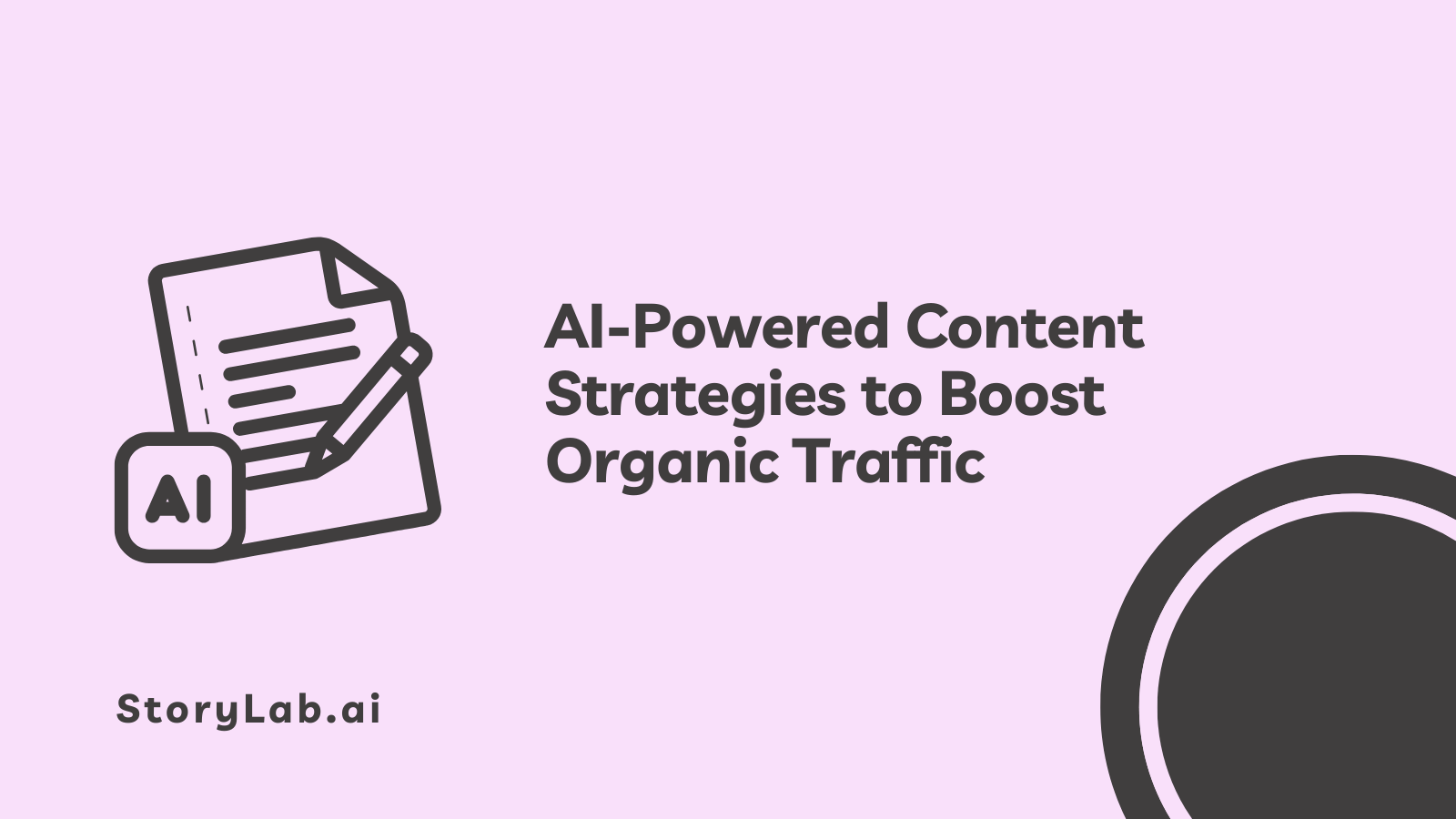 AI Content Strategies to Boost Organic Traffic