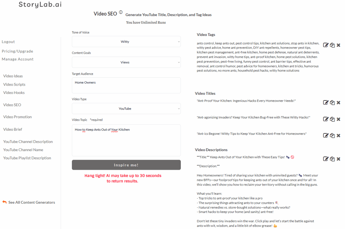 Pest Control YouTube Video Title Examples [+ AI Title Generator]