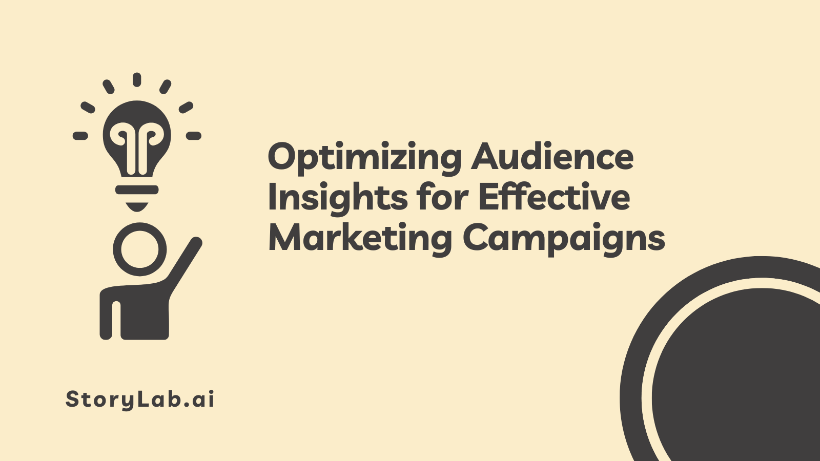 Optimizing Audience Insights for Effective Marketing Campaigns