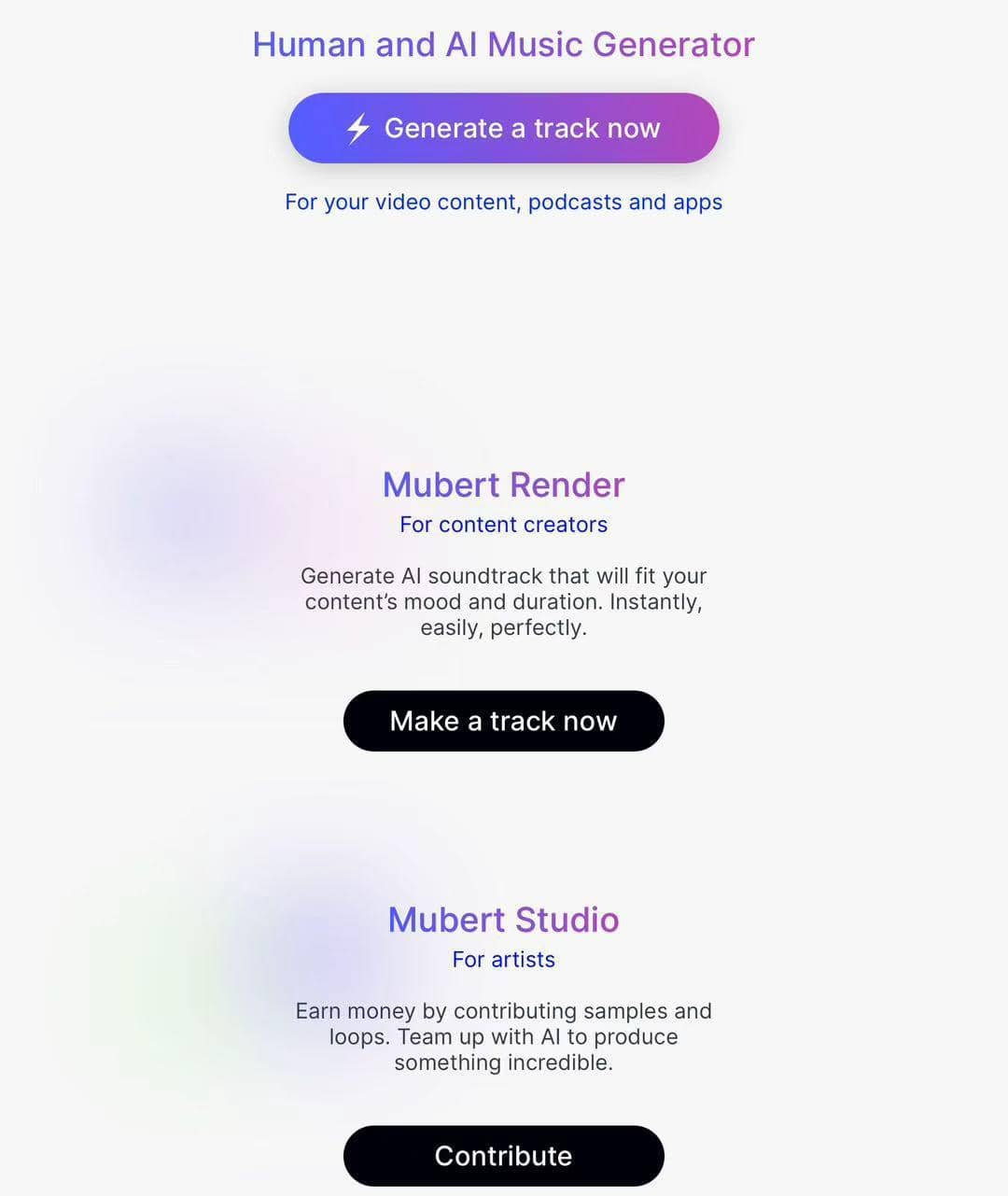 Leading Mobile Music Creation Tools - Mubert