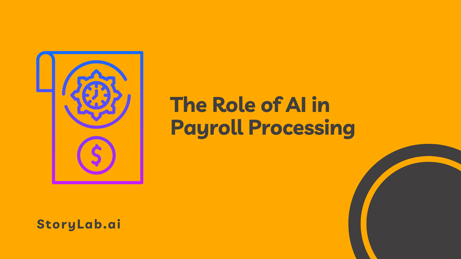 Role of AI in Payroll Processing