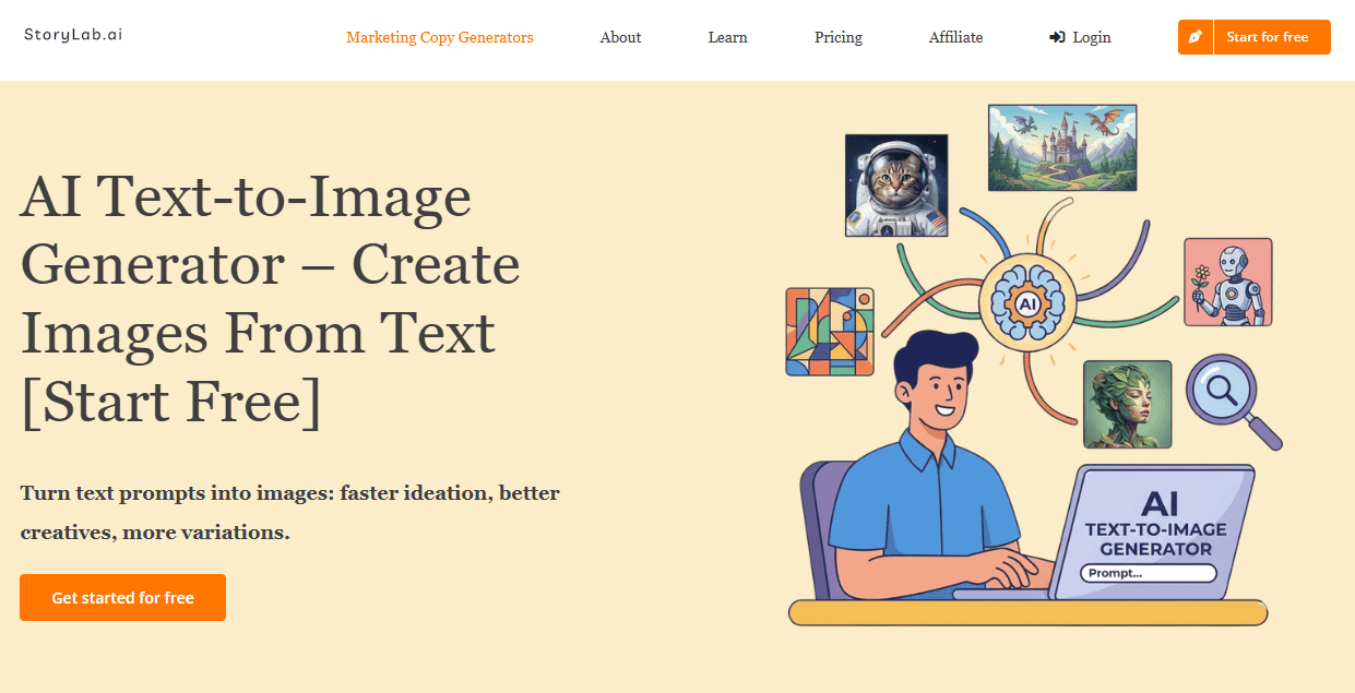 Best AI Image Generators StoryLab AI