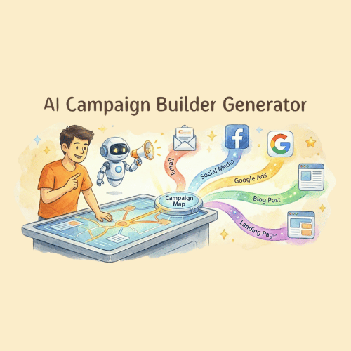 AI-campagnegenerator voor meerdere kanalen – begin gratis met meerdere kanalen. AI-campagnegenerator voor meerdere kanalen - Start gratis met meerdere kanalen