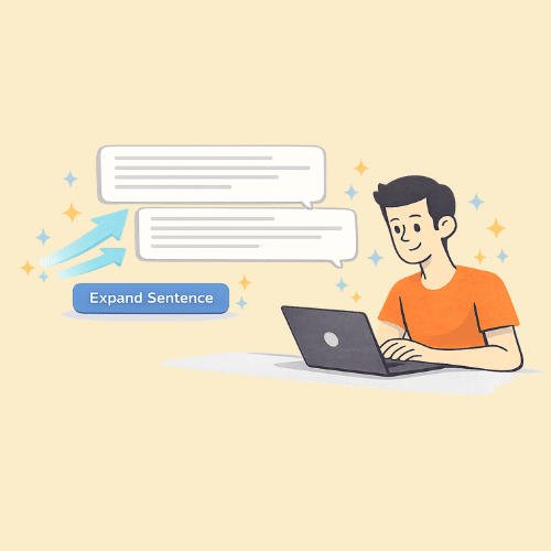 AI Text – Contenuto – Espandi Frase – Espandi il Testo Senza Perdere il Significato Inizia Gratis AI Text - Contenuto - Espandi Frase - Espandi il Testo Senza Perdere il Significato Inizia Gratis