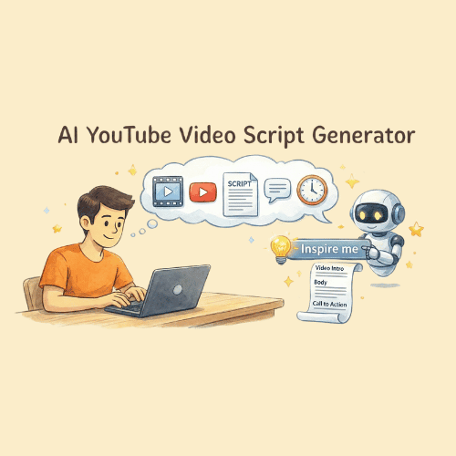 Gerador de roteiros de vídeo do YouTube com IA - Comece gratuitamente