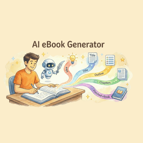AI eBook Generator – AI eBook Creator Start Free AI eBook Generator - AI eBook Creator Start Free