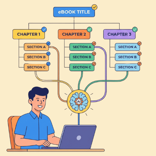 AI eBook Outline Generator Brainstorm with AI Start for Free