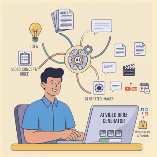 Gerador de vídeos com IA: Planeje vídeos melhores e mais rápidos. Comece agora! Grátis